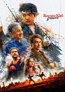 Karate Kid Legends Poster