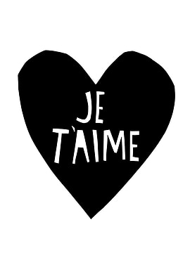 Je t'aime heart