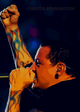 Chester Bennington Illustration