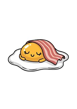 Sleeping Egg with Bacon