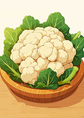 Cauliflower in a Bowl