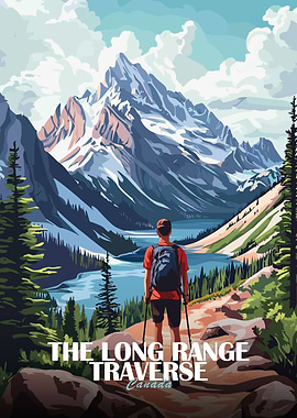 The Long Range Traverse Canada Poster