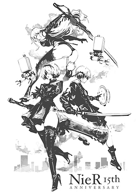 NieR 15th Anniversary Illustration