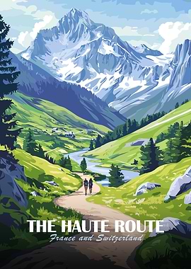 The Haute Route France and Switzerland