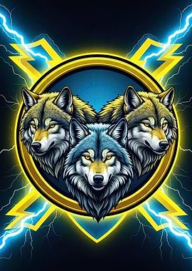 Wolves Emblem Lightning
