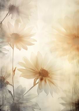 Dreamy Floral Art Flowers