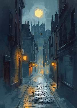Edinburgh by Moonlight