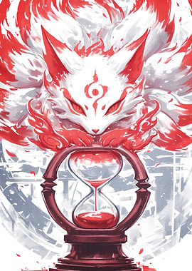 Nine-tailed Fox Hourglass