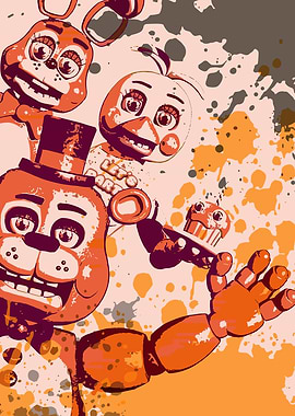 Five Nights at Freddy's Characters Art