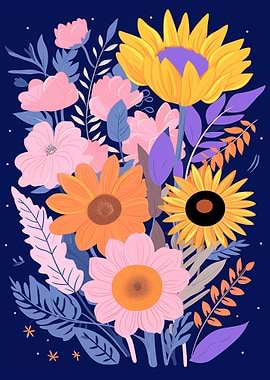 Floral Bouquet Flowers