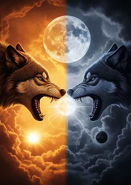 Yin and Yang Wolves