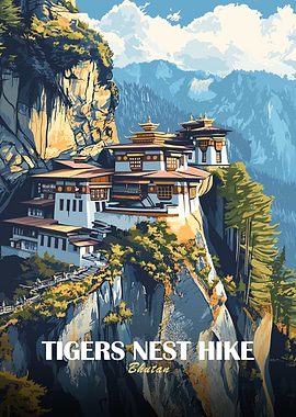 Tigers Nest Hike, Bhutan