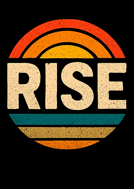 Rise. Retro Vintage Style