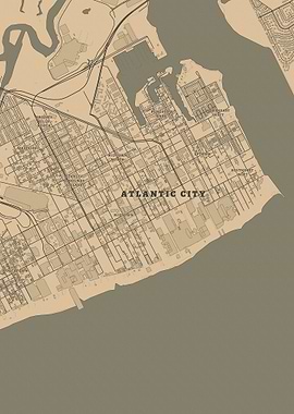 Vintage Atlantic City, New Jersey