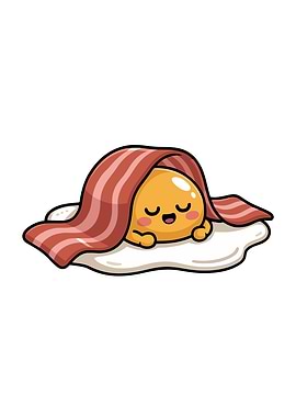 Sleeping Egg with Bacon