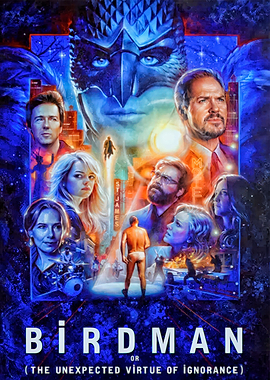Birdman Movie Poster Art