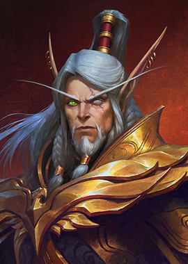 Regent Lord Lorthemar Theron's Stern Gaze