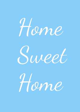 Home Sweet Home Text Art