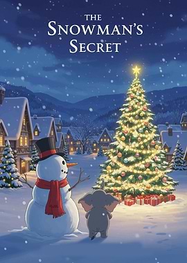 The Snowman's Secret Christmas Illustration