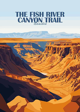 Fish River Canyon Trail, Namibia
