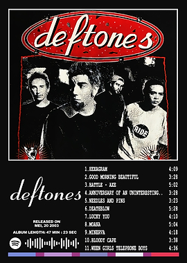 Deftones Album Cover - Self-Titled