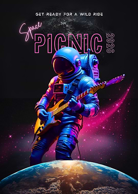 Astronaut Guitarist: Space Picnic 2026