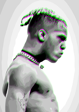 XXXTentacion siluet