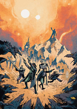 The Travellers Book 1 - 'Closing in' without Title/Credit