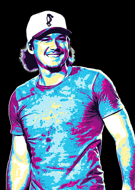 Morgan Wallen Pop Art Portrait
