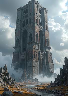 Majestic Tower Landscape