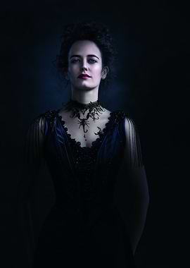 Eva Green in Dark Dress