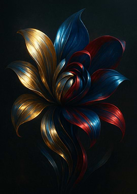 Metallic Flower