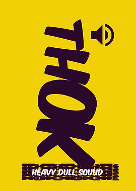 THOK Heavy Dull Sound Graphic
