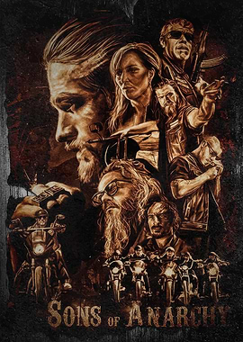 Sons of Anarchy TV Series Artwork