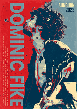 Dominic Fike Sunburn 2023 Poster