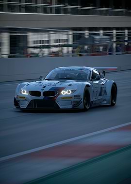 BMW Z4 GT3 Racing Car
