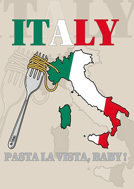 Italy Pasta La Vista Baby
