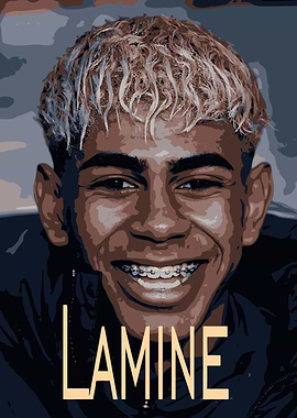 Portrait of Lamine with Braces