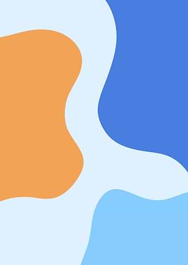 Abstract Color Block Pattern