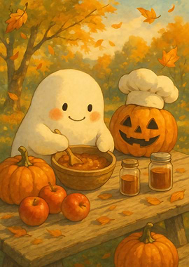 Cute Halloween Ghost