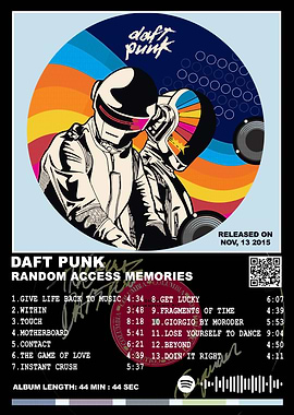 Daft Punk Random Access Memories Album
