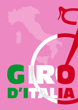 Giro d'Italia Cycling Race Poster