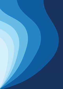 Abstract Blue Waves