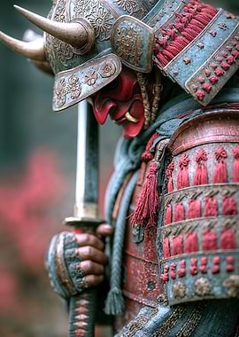 Samurai Silence Before Battle