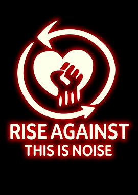 Rise Against This Is Noise Neon