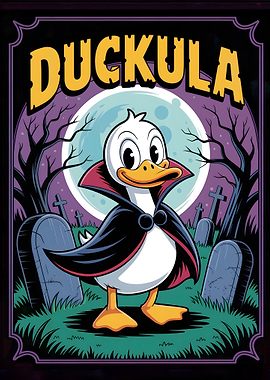 Duckula Cartoon Halloween