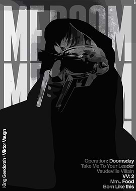 MF DOOM Illustration