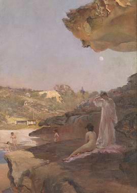 Bathers at Coogee by Charles Conder