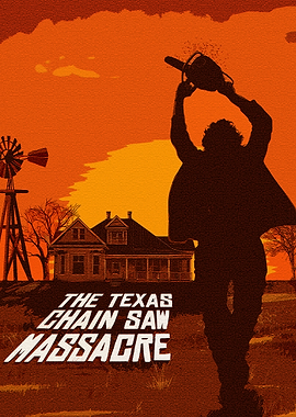 Texas Chain Saw Massacre Poster Art