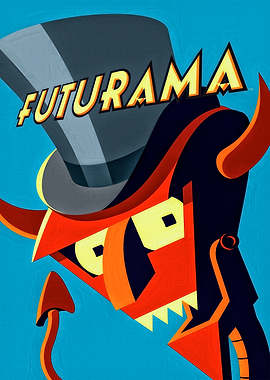 Futurama Robot Devil Art